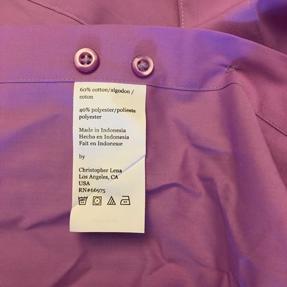 MODENA Classic Fit Button Front Shirt   |    NWT! - Picture 8 of 11